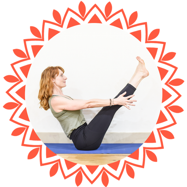 Toward Yoga Navasana Circle